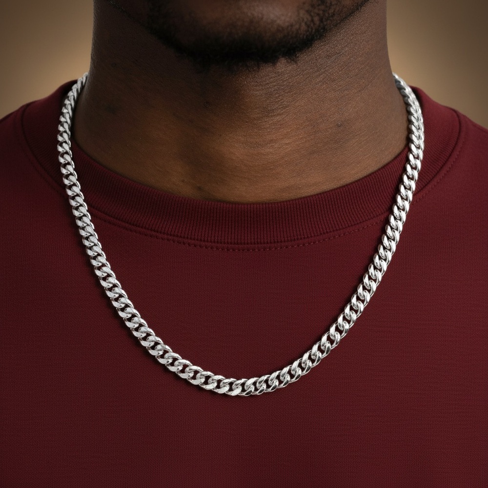 8mm Cuban Link Chain